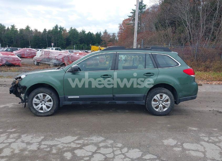 Photo 12 of 2010 Subaru Outback 2.5I (VIN 4S4BRBAC9A3351133)