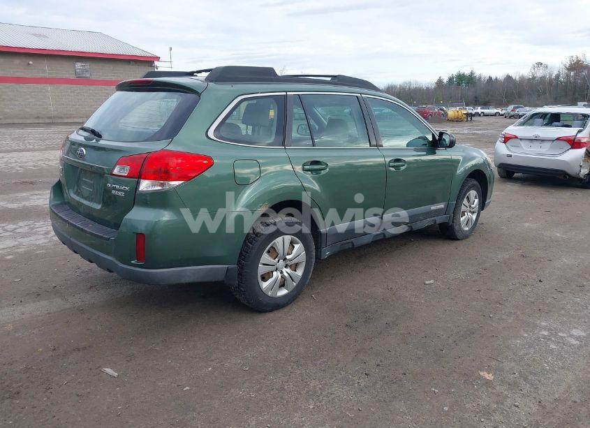 Photo 4 of 2010 Subaru Outback 2.5I (VIN 4S4BRBAC9A3351133)