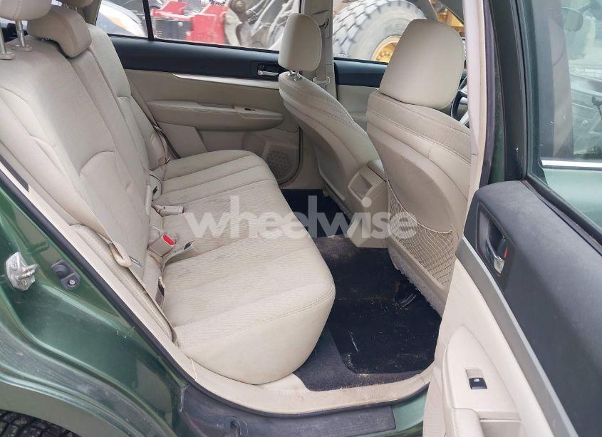 Photo 8 of 2010 Subaru Outback 2.5I (VIN 4S4BRBAC9A3351133)