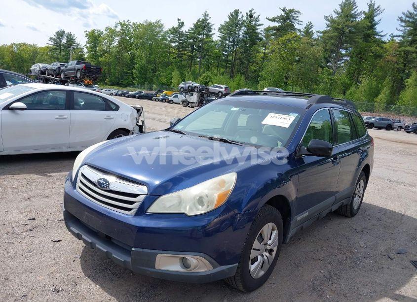 Photo 2 of 2010 Subaru Outback 2.5I (VIN 4S4BRBACXA3317833)