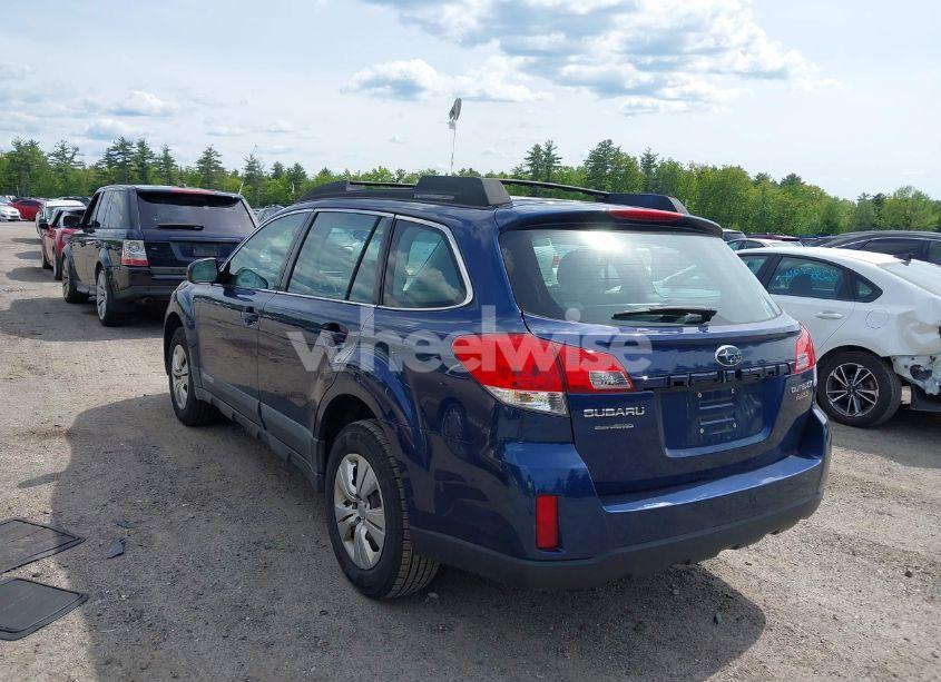 Photo 3 of 2010 Subaru Outback 2.5I (VIN 4S4BRBACXA3317833)