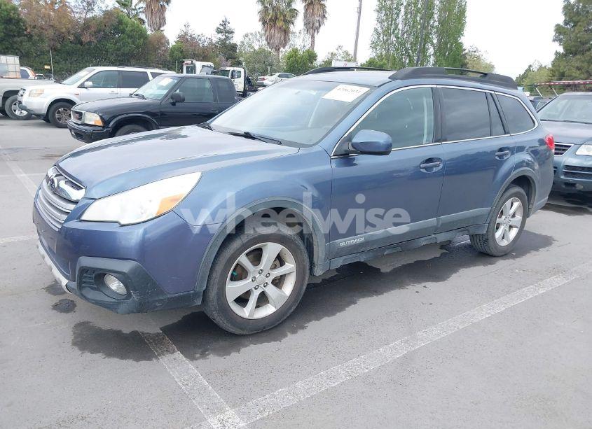 Photo 2 of 2013 Subaru Outback 2.5I PREMIUM (VIN 4S4BRBBC3D3206446)
