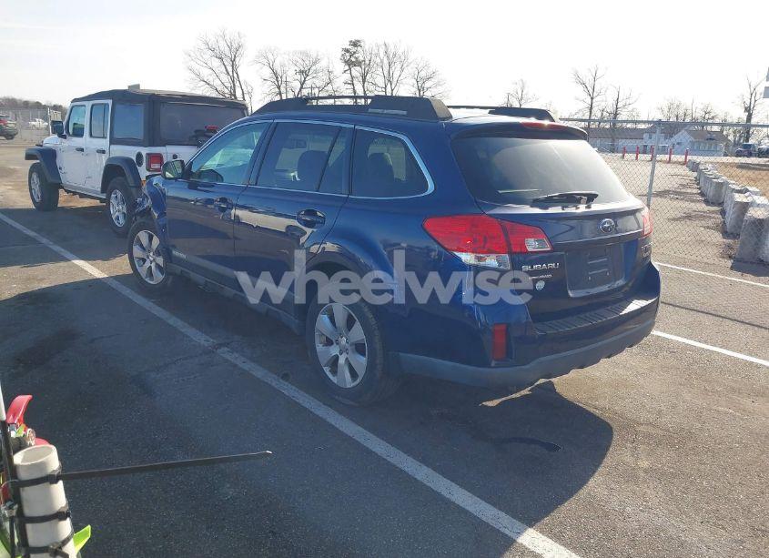 Photo 3 of 2011 Subaru Outback 2.5I PREMIUM (VIN 4S4BRBCC1B3348953)