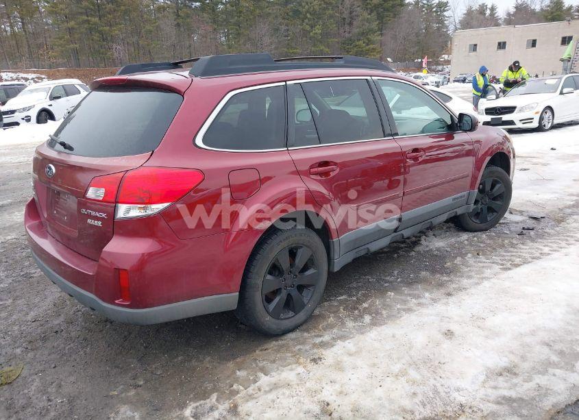 Photo 4 of 2012 Subaru Outback 2.5I PREMIUM (VIN 4S4BRBCC1C3221671)
