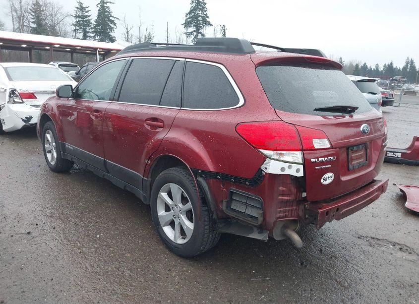 Photo 3 of 2013 Subaru Outback 2.5I PREMIUM (VIN 4S4BRBCC1D3294542)
