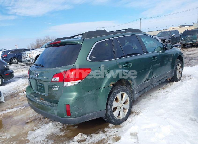 Photo 4 of 2010 Subaru Outback 2.5I PREMIUM (VIN 4S4BRBCC4A3357564)