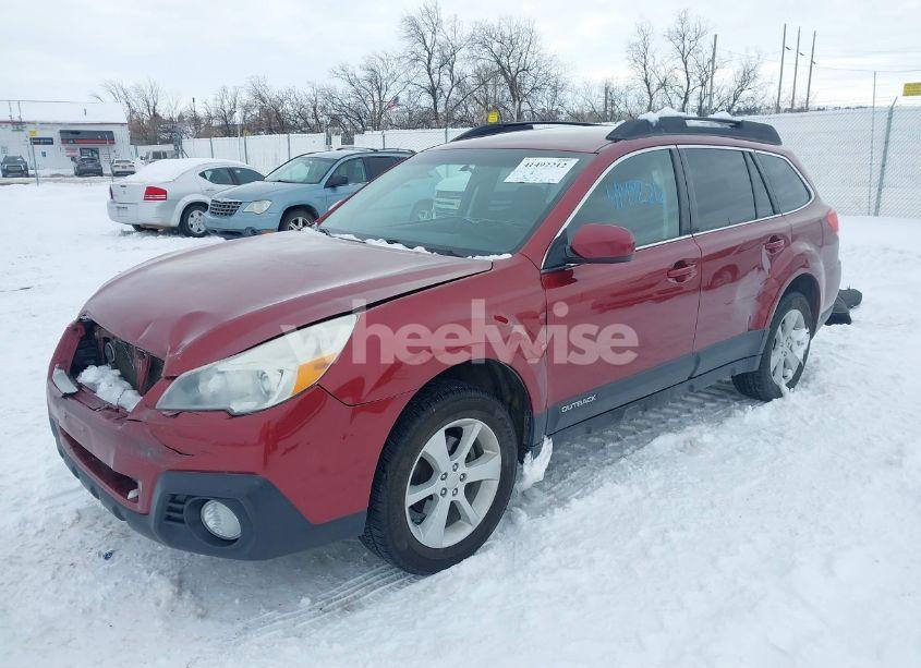 Photo 2 of 2013 Subaru Outback 2.5I PREMIUM (VIN 4S4BRBCC5D3276755)