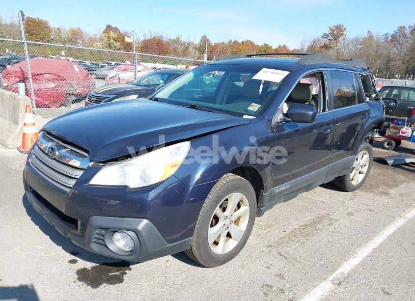Photo 2 of 2013 Subaru Outback 2.5I PREMIUM (VIN 4S4BRBCC6D1225471)