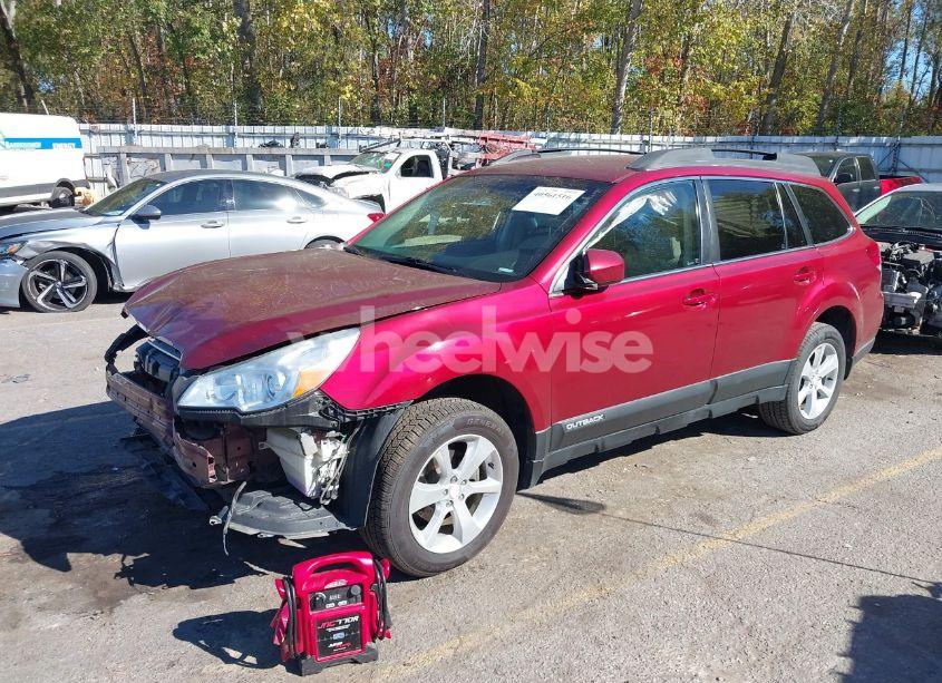 Photo 2 of 2014 Subaru Outback 2.5I PREMIUM (VIN 4S4BRBCC6E3206375)