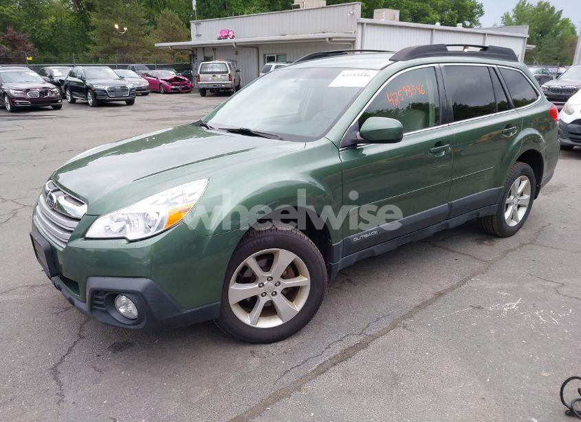 Photo 2 of 2013 Subaru Outback 2.5I PREMIUM (VIN 4S4BRBCC7D1314238)