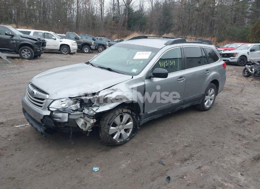 Photo 2 of 2011 Subaru Outback 2.5I PREMIUM (VIN 4S4BRBCC8B3364454)