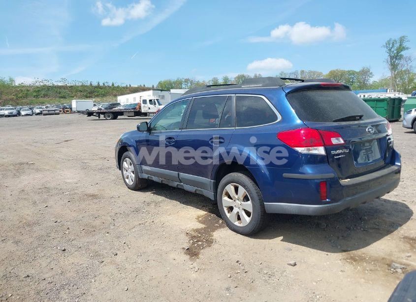 Photo 3 of 2011 Subaru Outback 2.5I PREMIUM (VIN 4S4BRBCCXB3386519)