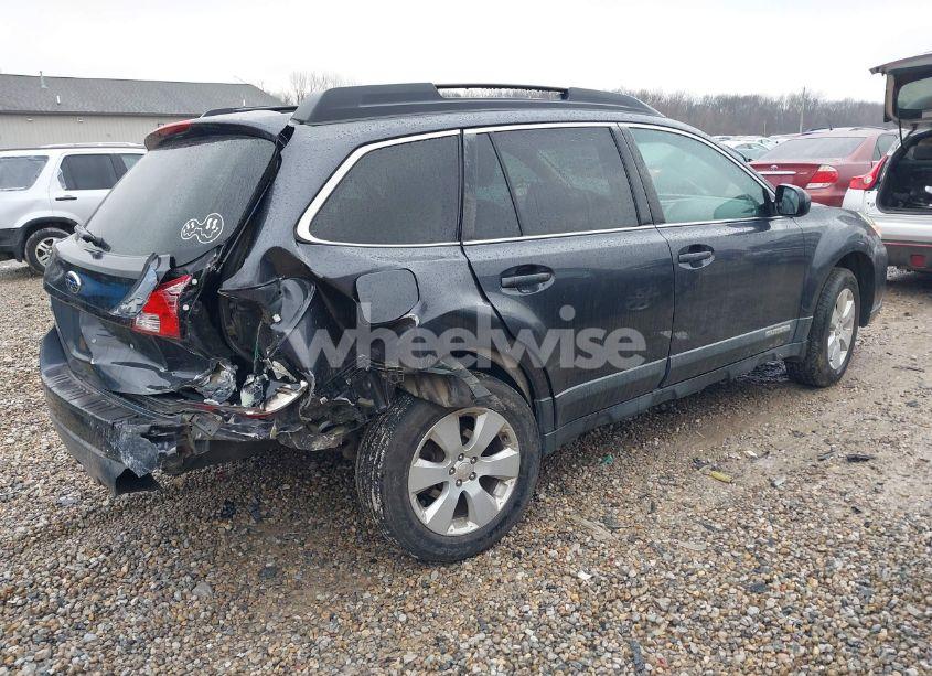 Photo 4 of 2012 Subaru Outback 2.5I PREMIUM (VIN 4S4BRBCCXC3280380)