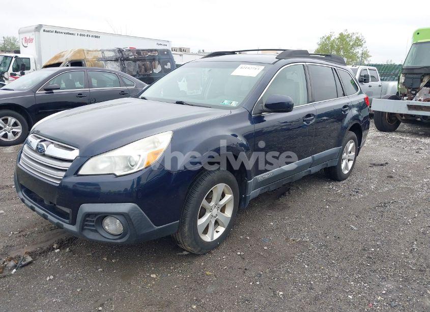 Photo 2 of 2014 Subaru Outback 2.5I PREMIUM (VIN 4S4BRBCCXE3280205)