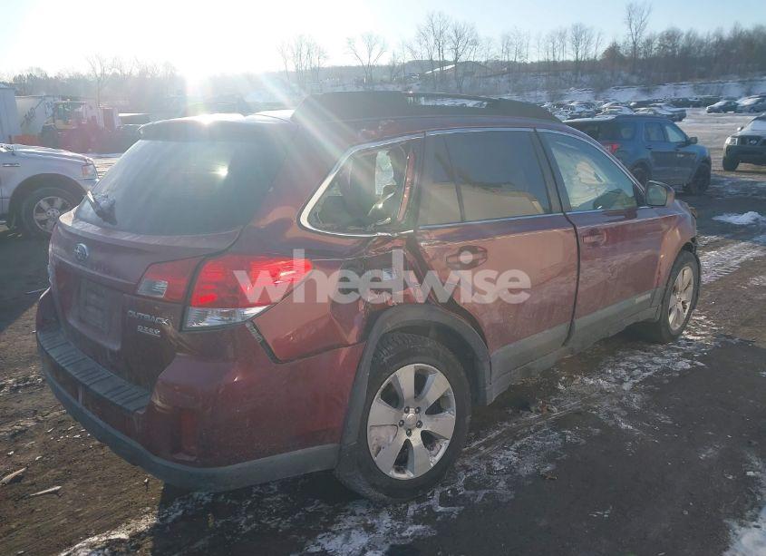 Photo 4 of 2011 Subaru Outback 2.5I PREMIUM (VIN 4S4BRBFC1B3442214)