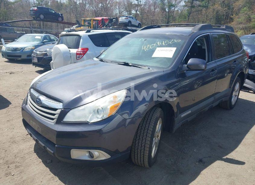 Photo 2 of 2010 Subaru Outback 2.5I PREMIUM (VIN 4S4BRBFC6A3323184)