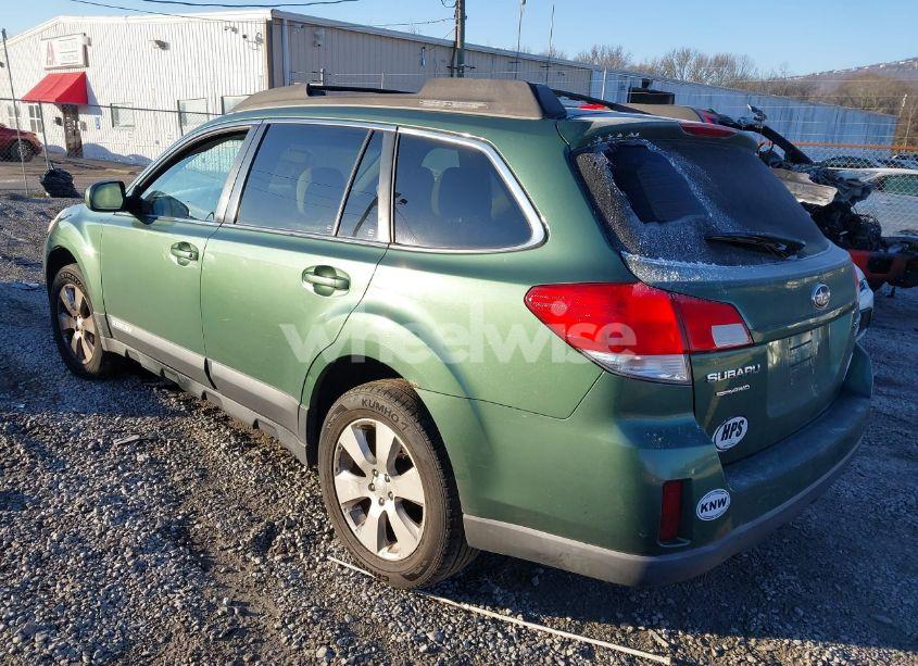 Photo 3 of 2010 Subaru Outback 2.5I PREMIUM (VIN 4S4BRBGC0A3365963)