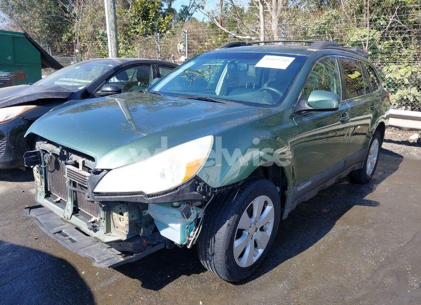 Photo 2 of 2010 Subaru Outback 2.5I PREMIUM (VIN 4S4BRBGC5A3365196)