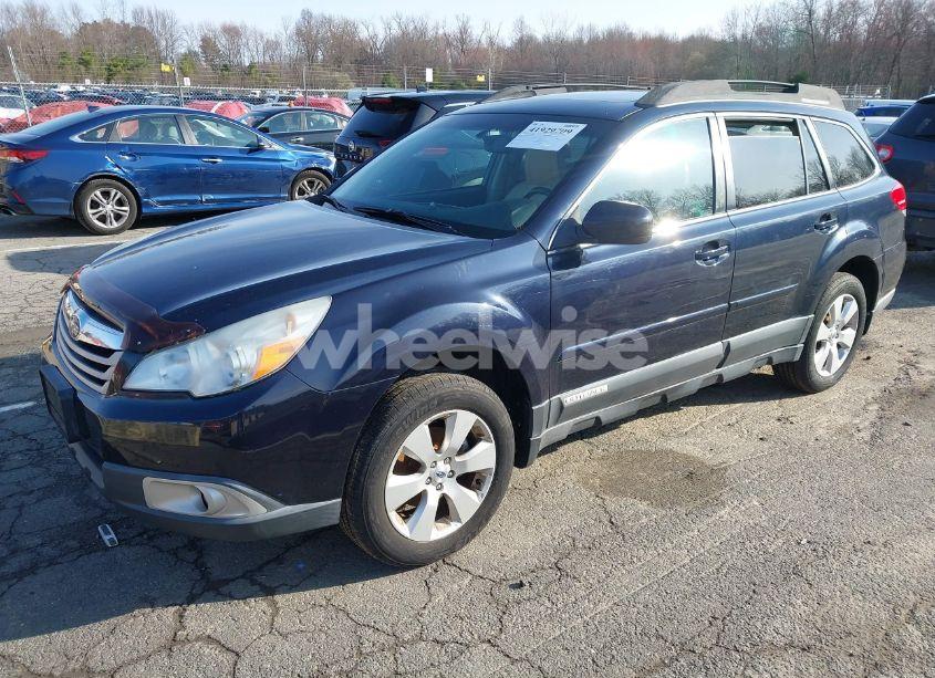 Photo 2 of 2012 Subaru Outback 2.5I PREMIUM (VIN 4S4BRBGC6C3265885)