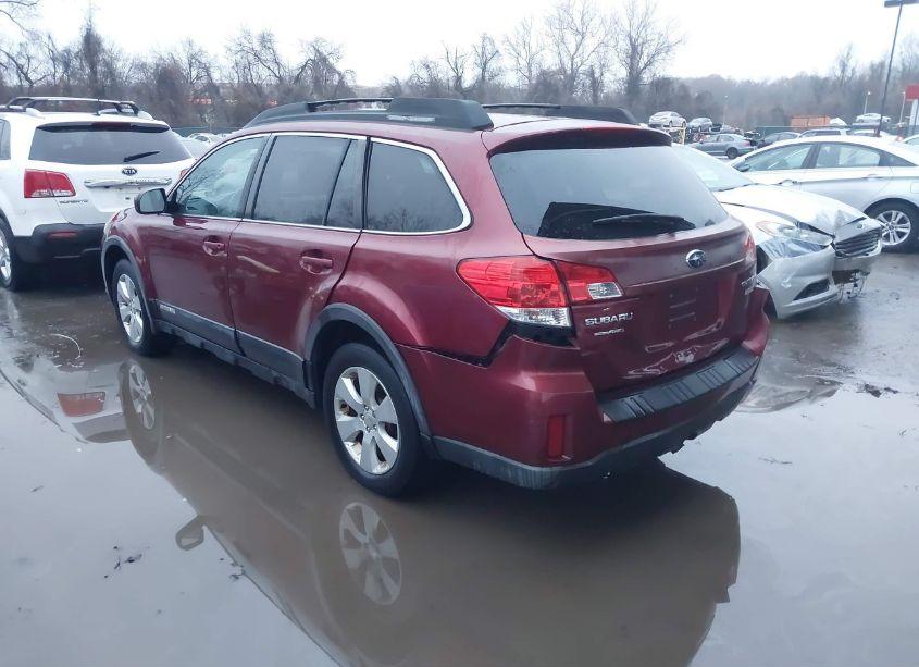 Photo 3 of 2011 Subaru Outback 2.5I PREMIUM (VIN 4S4BRBGC7B3334176)