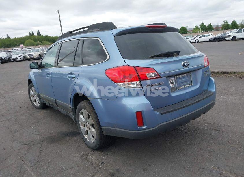 Photo 3 of 2011 Subaru Outback 2.5I PREMIUM (VIN 4S4BRBGC7B3404470)
