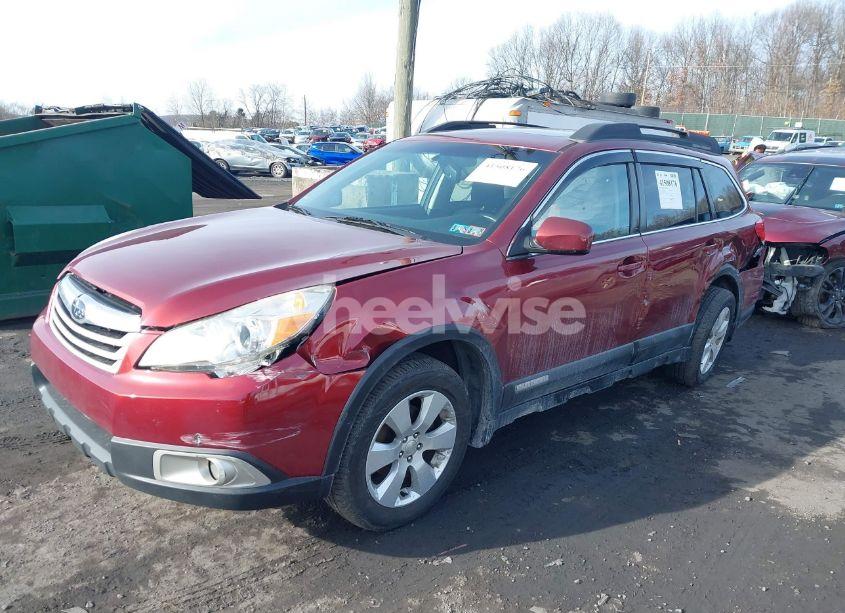 Photo 2 of 2012 Subaru Outback 2.5I PREMIUM (VIN 4S4BRBGC9C3280462)