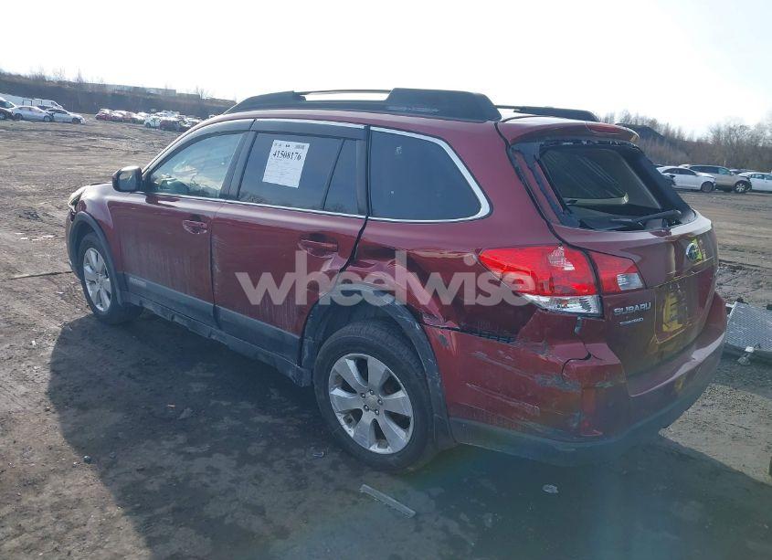 Photo 3 of 2012 Subaru Outback 2.5I PREMIUM (VIN 4S4BRBGC9C3280462)