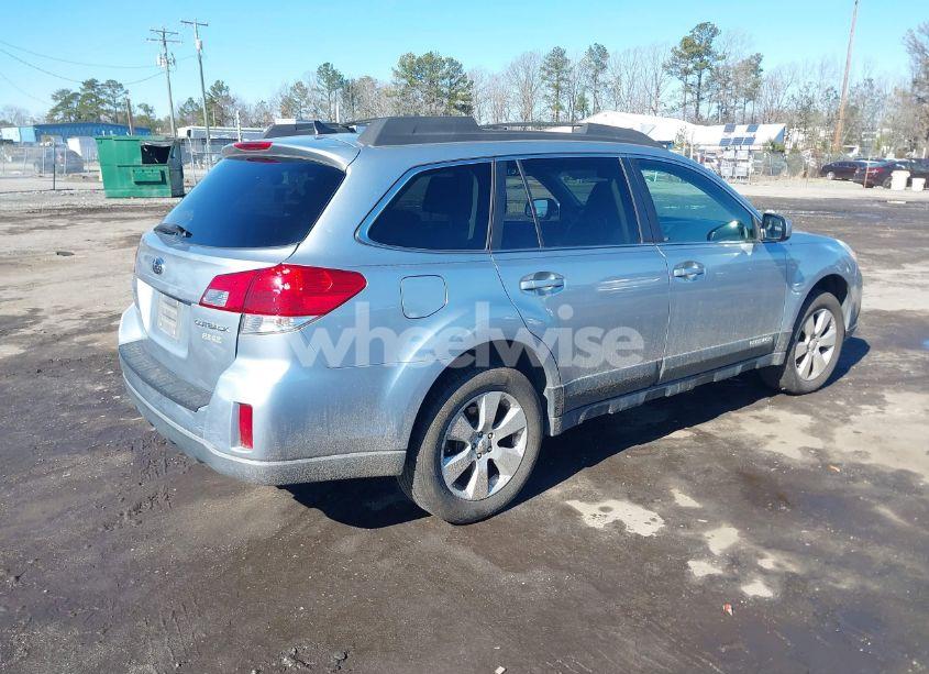 Photo 4 of 2012 Subaru Outback 2.5I LIMITED (VIN 4S4BRBKC2C3208929)