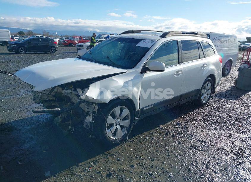 Photo 2 of 2012 Subaru Outback 2.5I LIMITED (VIN 4S4BRBKC7C3266177)