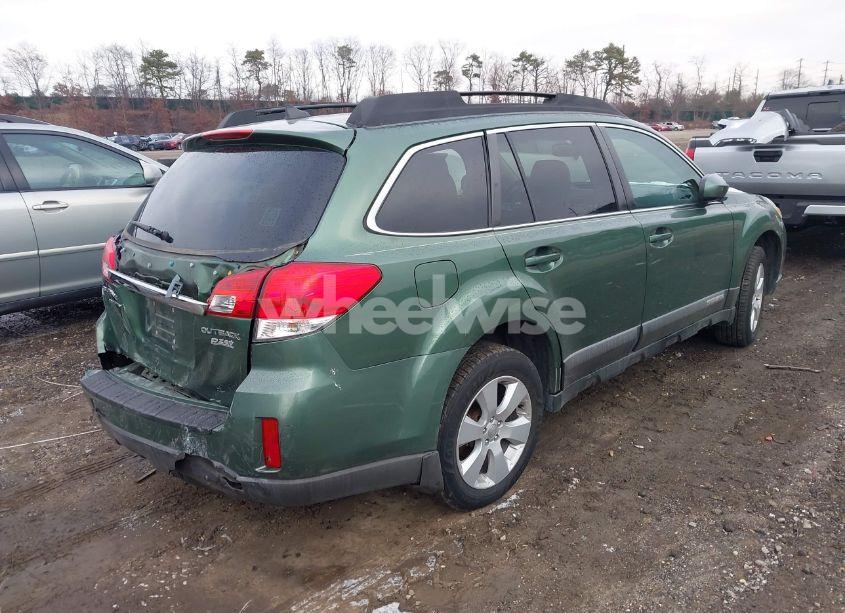 Photo 4 of 2011 Subaru Outback 2.5I LIMITED (VIN 4S4BRBKCXB3325527)