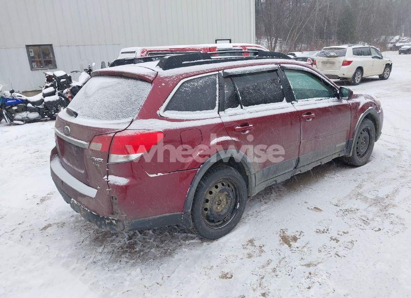 Photo 4 of 2011 Subaru Outback 2.5I LIMITED (VIN 4S4BRBLC9B3400538)