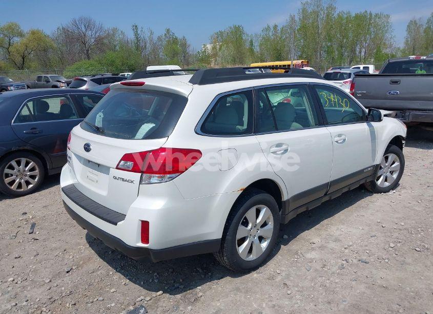 Photo 4 of 2012 Subaru Outback 2.5I (VIN 4S4BRCAC1C3233957)