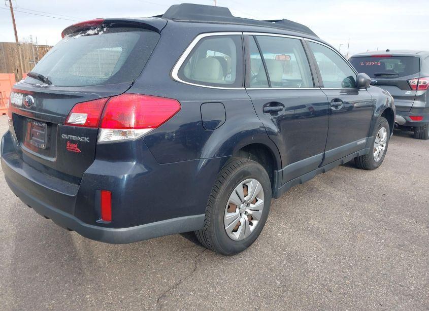 Photo 4 of 2012 Subaru Outback 2.5I (VIN 4S4BRCAC2C1233901)