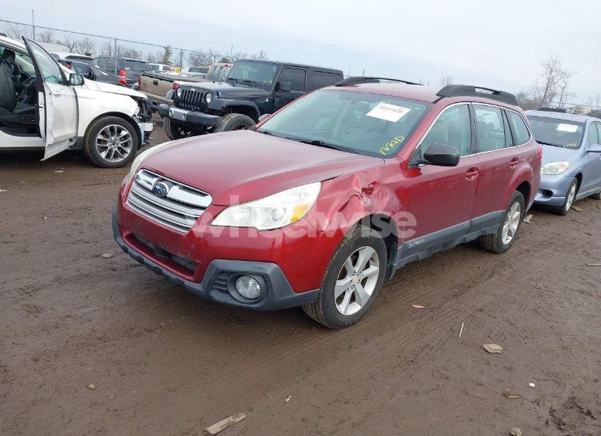Photo 2 of 2014 Subaru Outback 2.5I (VIN 4S4BRCAC5E3242826)