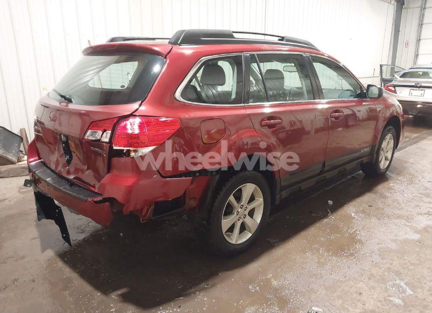 Photo 4 of 2014 Subaru Outback 2.5I (VIN 4S4BRCAC6E3223539)