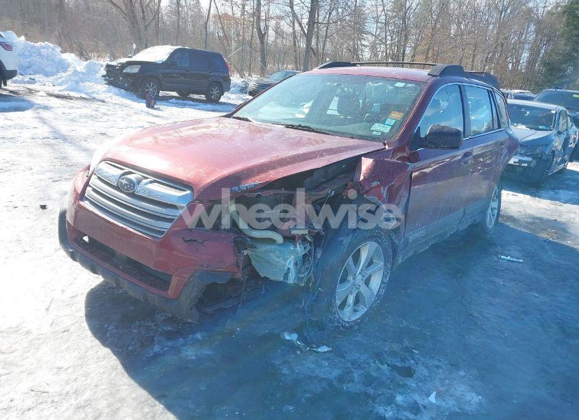 Photo 2 of 2014 Subaru Outback 2.5I (VIN 4S4BRCACXE3275143)