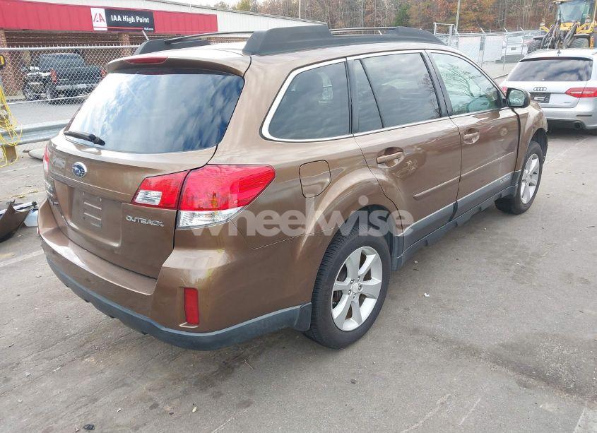 Photo 4 of 2013 Subaru Outback 2.5I PREMIUM (VIN 4S4BRCCC0D3299737)
