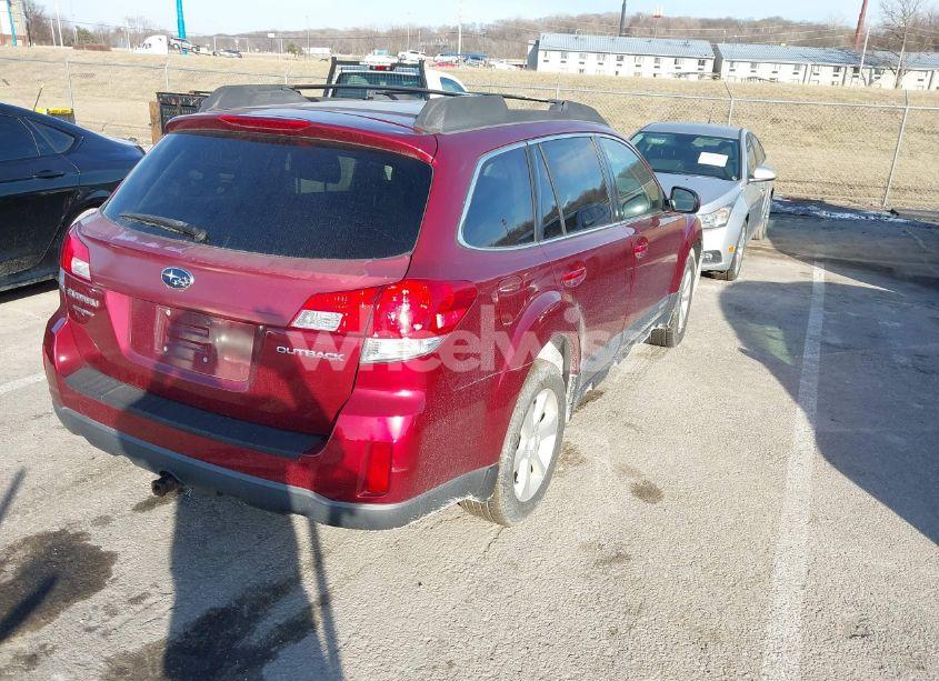 Photo 4 of 2013 Subaru Outback 2.5I PREMIUM (VIN 4S4BRCCC1D3291596)