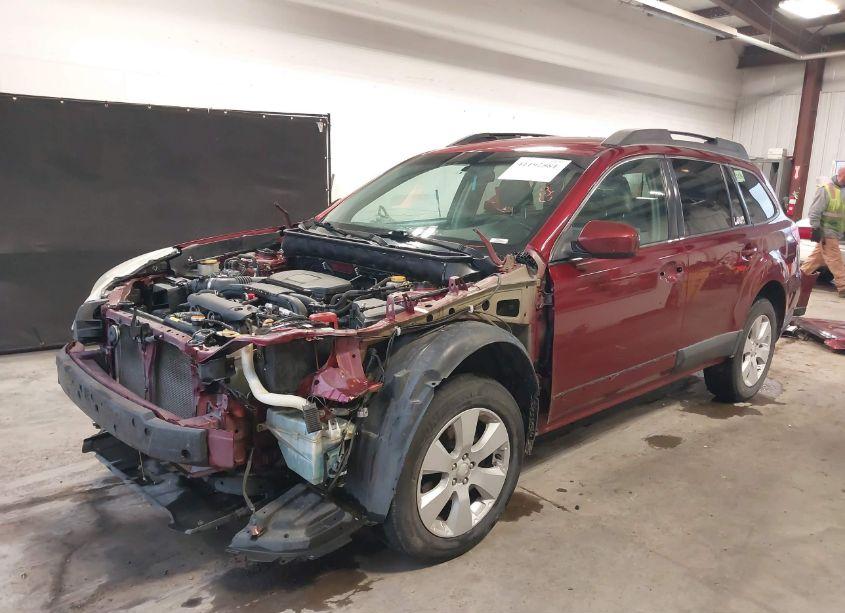 Photo 2 of 2011 Subaru Outback 2.5I PREMIUM (VIN 4S4BRCCC2B3318639)