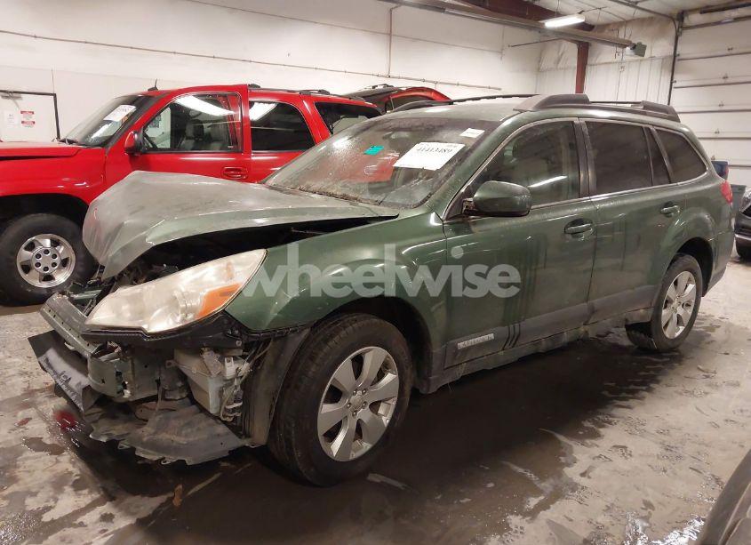 Photo 2 of 2010 Subaru Outback 2.5I PREMIUM (VIN 4S4BRCCC5A1321125)