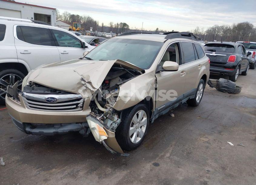 Photo 2 of 2010 Subaru Outback 2.5I PREMIUM (VIN 4S4BRCCC7A3377636)