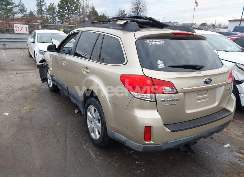 Photo 3 of 2010 Subaru Outback 2.5I PREMIUM (VIN 4S4BRCCC7A3377636)