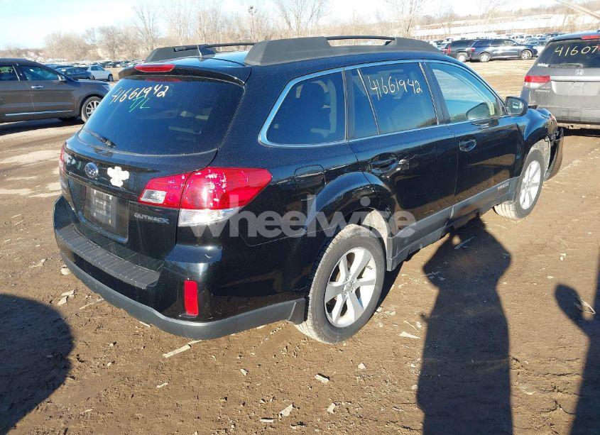 Photo 4 of 2014 Subaru Outback 2.5I PREMIUM (VIN 4S4BRCCC7E3221019)