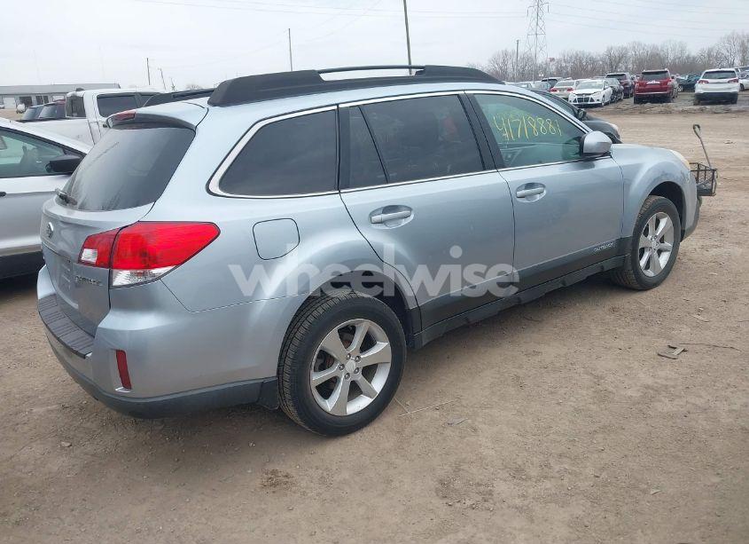 Photo 4 of 2013 Subaru Outback 2.5I PREMIUM (VIN 4S4BRCGC4D3281879)