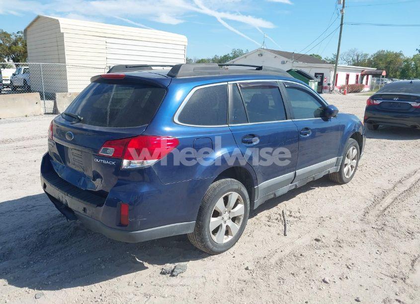 Photo 4 of 2011 Subaru Outback 2.5I PREMIUM (VIN 4S4BRCGC7B3328433)