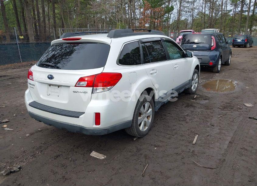 Photo 4 of 2010 Subaru Outback 2.5I PREMIUM (VIN 4S4BRCGCXA3343877)