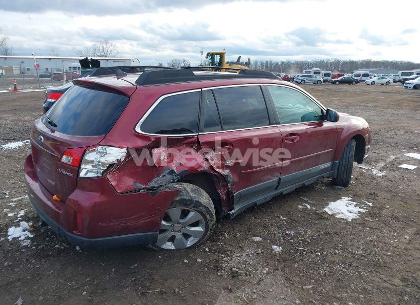 Photo 4 of 2011 Subaru Outback 2.5I LIMITED (VIN 4S4BRCKC2B3416457)