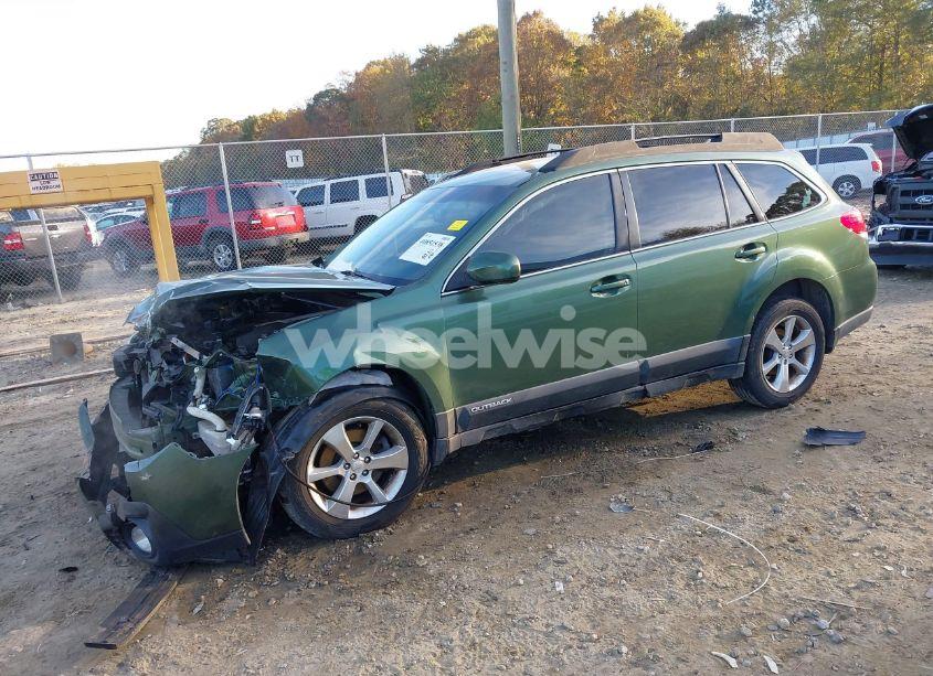 Photo 2 of 2014 Subaru Outback 3.6R LIMITED (VIN 4S4BRDLC9E2213774)