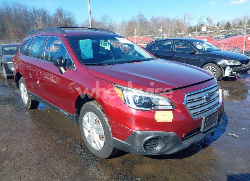 2016 Subaru Outback 2.5I (VIN 4S4BSAAC9G3321136) main photo