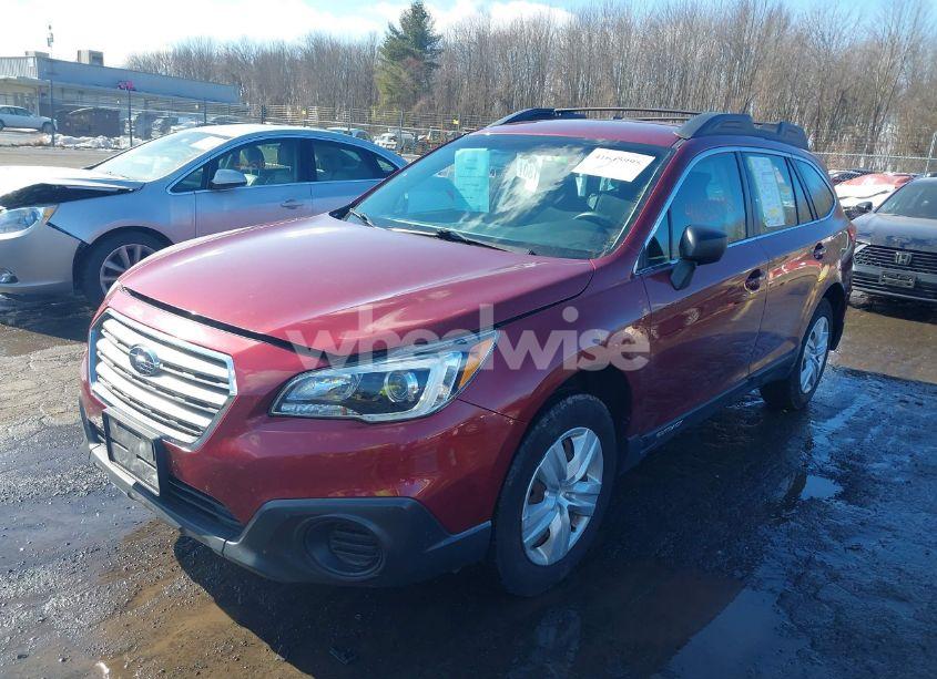 Photo 2 of 2016 Subaru Outback 2.5I (VIN 4S4BSAAC9G3321136)